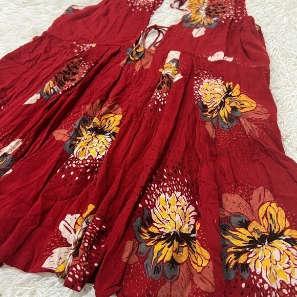 Free People Lovely Day Floral Print Tunic/Dress - Size S - Picture 7 of 11